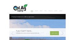 Desktop Screenshot of calagsafety.com